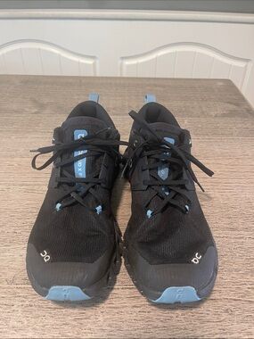 On Running Women's Cloud X 3 Shift Sneakers Black Lace-Up Running Shoes size 8.5